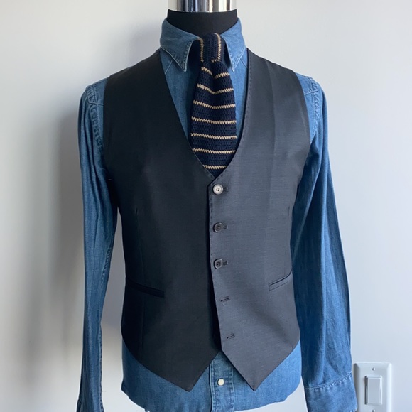 Peak Lapel Hand Stitched 3P Suit 50R | US 40R - Picture 8 of 16